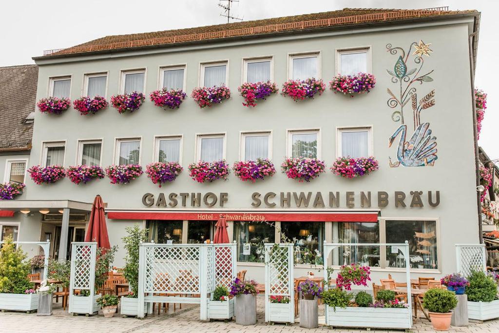Hotel Brauereigasthof Schwanenbraeu เอเบอร์มานชตัดท์ ภายนอก รูปภาพ